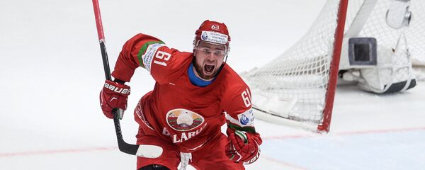 Игрок сборной Беларуси Андрей Степанов Игрок сборной Беларуси Андрей Степанов - Sputnik Беларусь