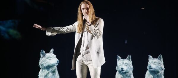 Белорусский исполнитель IVAN во втором полуфинале Евровидения-2016 Белорусский исполнитель IVAN во втором полуфинале Евровидения-2016 - Sputnik Беларусь