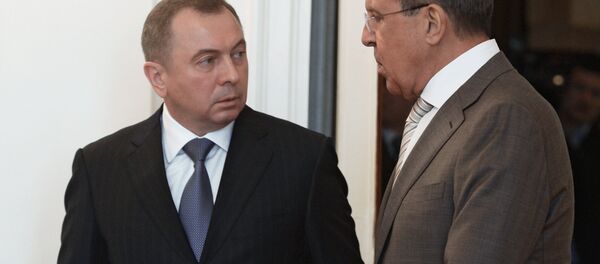 Переговоры министров иностранных дел РФ и Республики Беларусь С.Лаврова и В.Макея - Sputnik Беларусь