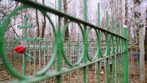 Сельское кладбище, архивное фото - Sputnik Беларусь