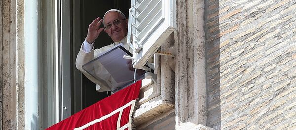 Папа Римский Франциск в Ватикане Папа Римский Франциск в Ватикане - Sputnik Беларусь