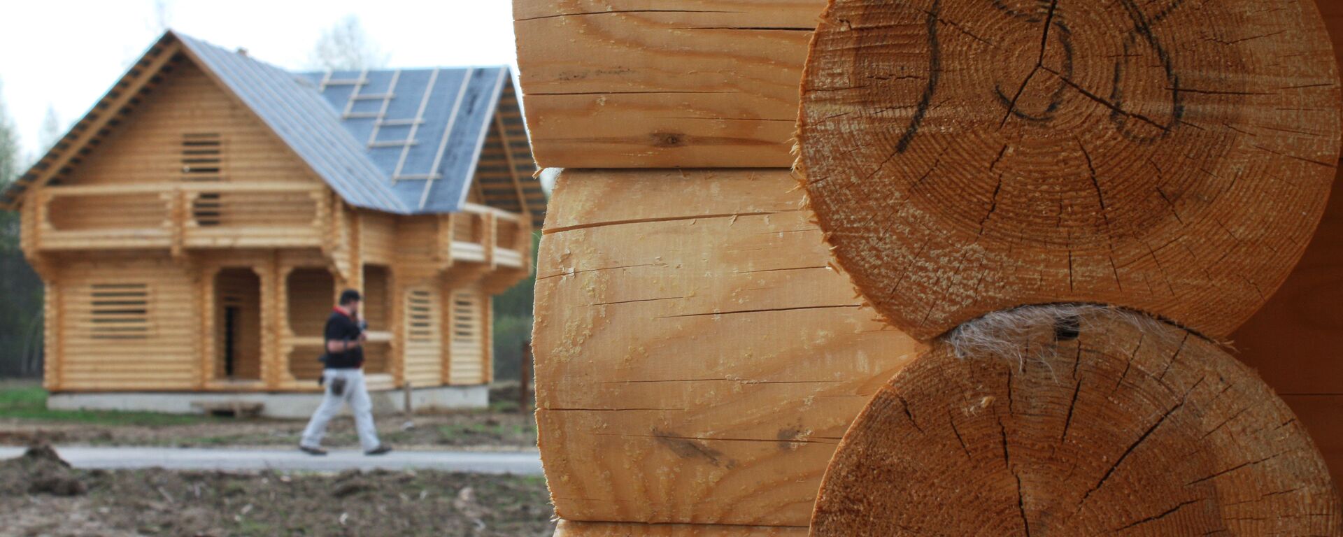 Будаўніцтва катэджаў - Sputnik Беларусь, 1920, 27.12.2025