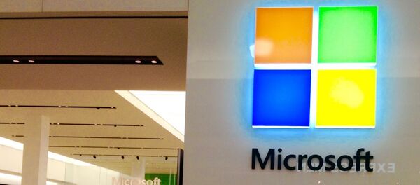 Логотип компании Microsoft Логотип компании Microsoft - Sputnik Беларусь