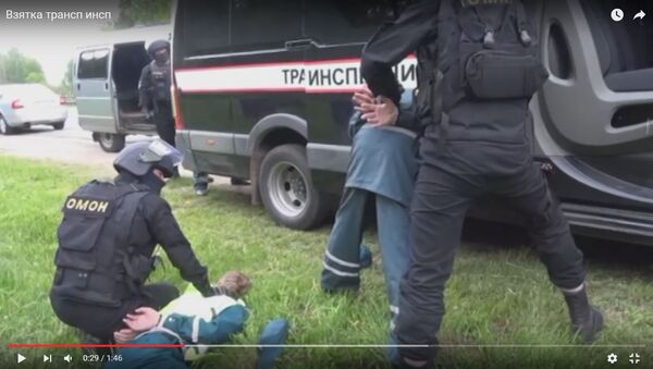 Задержание сотрудника транспортной инспекции - Sputnik Беларусь
