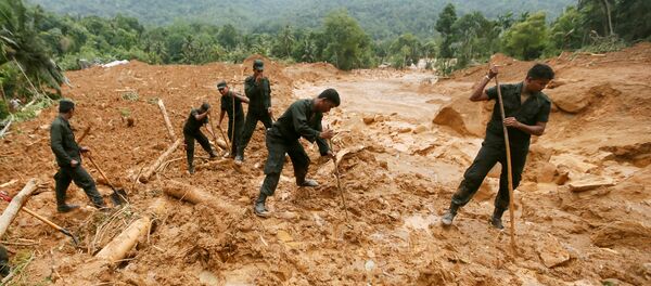 Спасательные работы в Шри-Ланке - Sputnik Беларусь