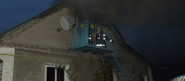 Пожар в Молодечно - Sputnik Беларусь