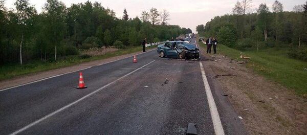 Авария в Клецком районе - Sputnik Беларусь