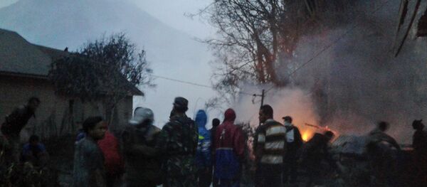 Извержение вулкана на Суматре - Sputnik Беларусь