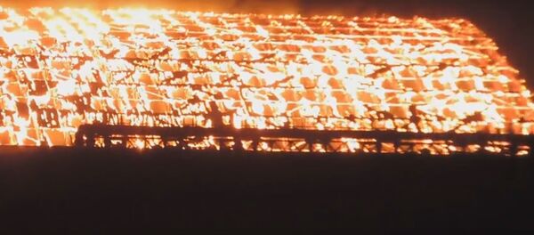 Пожар на складе Беларуськалия - Sputnik Беларусь