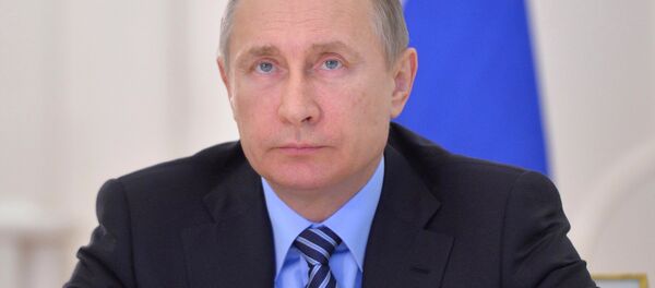 Президент РФ В. Путин Президент РФ В. Путин - Sputnik Беларусь