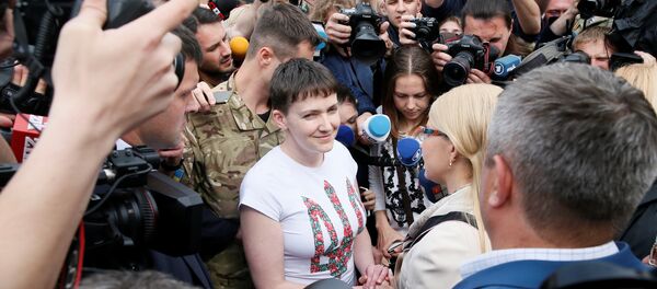 Надежда Савченко в Киеве Надежда Савченко в Киеве - Sputnik Беларусь