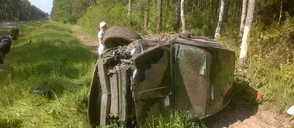 ДТП с участием Dodge Caliber ДТП с участием Dodge Caliber - Sputnik Беларусь