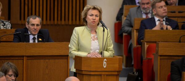 Министр труда и социальной защиты Беларуси Марианна Щеткина - Sputnik Беларусь