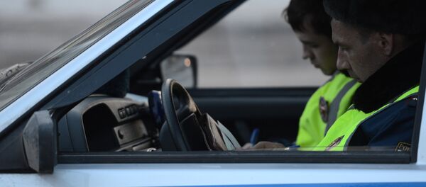 Супрацоўнікі дарожна-патрульнай службы ДІБДР - Sputnik Беларусь