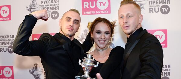 Группа IOWA (Айова) на вручении премии RU.TV - Sputnik Беларусь