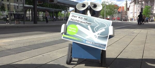 СПУТНИК_Робот против курения, или Как в Германии борются с вредной привычкой - Sputnik Беларусь