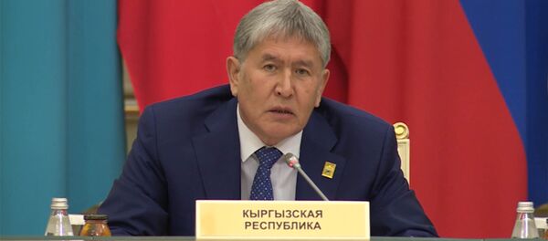 Атамбаев заявил о правоте Лукашенко насчет внутренних проблем в ЕАЭС - Sputnik Беларусь