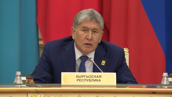 Атамбаев заявил о правоте Лукашенко насчет внутренних проблем в ЕАЭС - Sputnik Беларусь