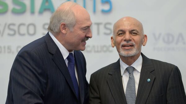 Встреча Президента Беларуси Александра Лукашенко и Президента Исламской Республики Афганистан Ашрафа Гани Ахмадзая - Sputnik Беларусь