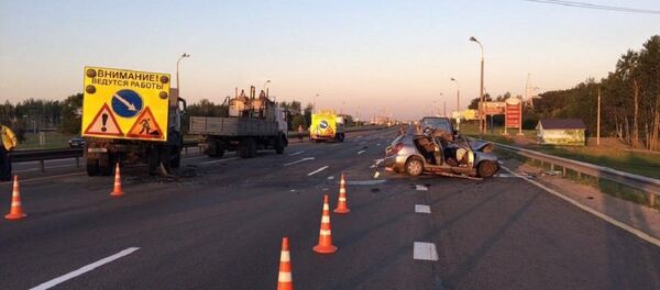 ДТП на МКАД - Sputnik Беларусь