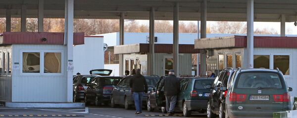 Пагранічны пункт пераходу Мамантава-2 на мяжы з Польшчай - Sputnik Беларусь