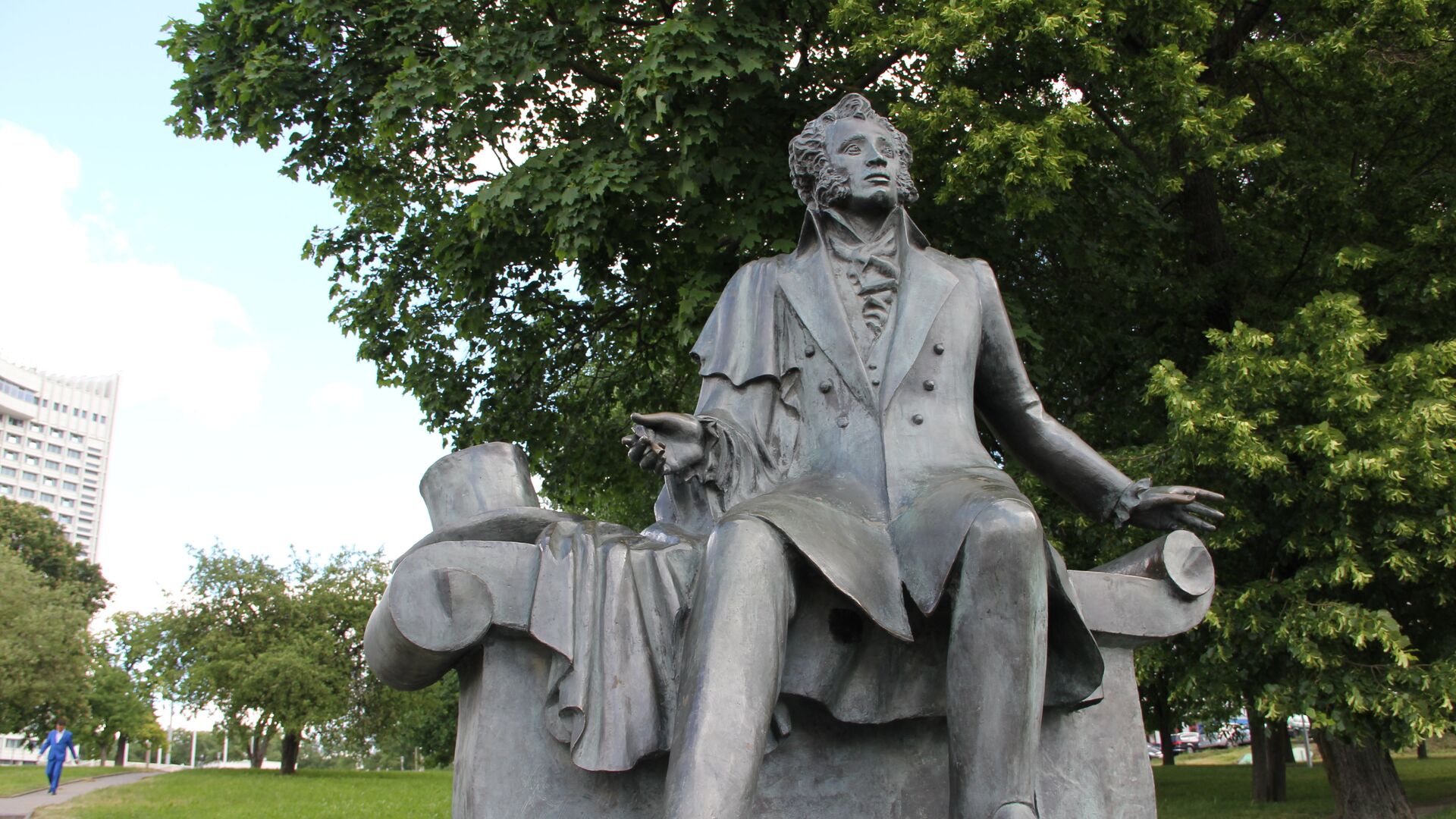 Памятник А. С. Пушкину в Минске - Sputnik Беларусь, 1920, 06.06.2022