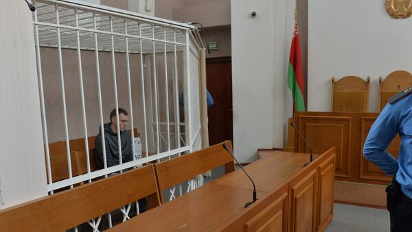 Обвиняемый в убийстве спортсменки Балыкиной Дмитрий Вишталюк - Sputnik Беларусь