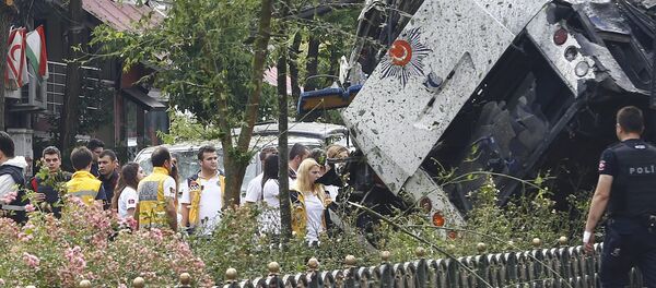 На месте взрыва в Стамбуле - Sputnik Беларусь