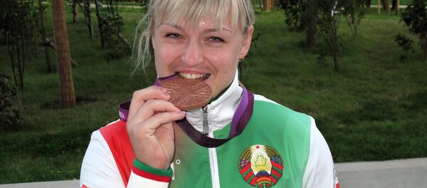 Белорусская тяжелоатлетка Марина Шкерманкова - Sputnik Беларусь