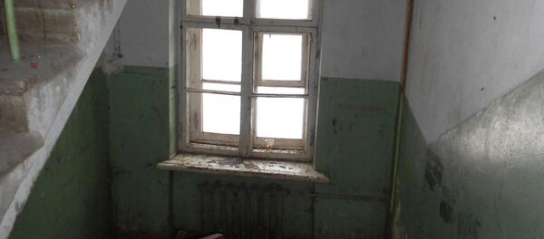 Разрисованный подъезд в Гродно - Sputnik Беларусь