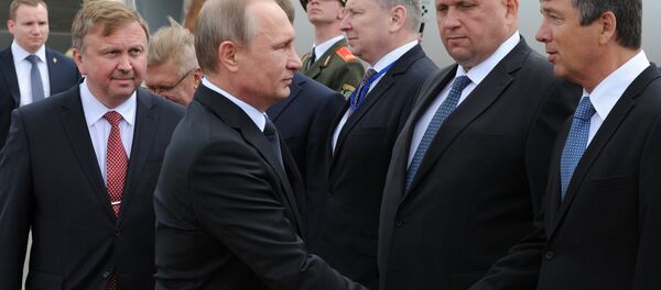 Визит президента РФ В. Путина в Беларусь - Sputnik Беларусь