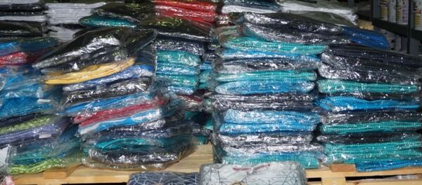 Конфискованная одежда - Sputnik Беларусь