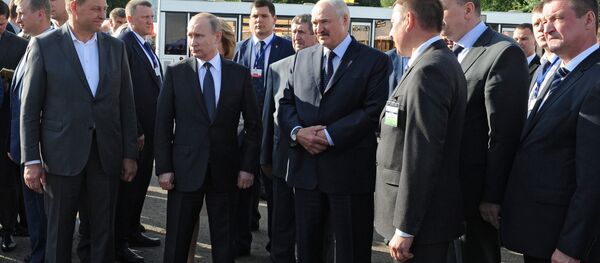 Визит президента РФ В. Путина в Беларусь - Sputnik Беларусь