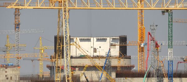 Строительство Белорусской АЭС в Островце - Sputnik Беларусь