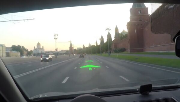 Спутник_Голографические стрелки на дороге, или Как выглядит навигатор нового поколения - Sputnik Беларусь