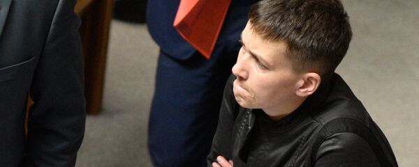 Депутат Верховной рады Украины Надежда Савченко - Sputnik Беларусь