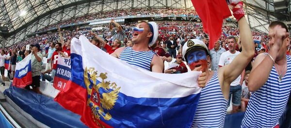 Футбол. Чемпионат Европы - 2016. Матч Англия - Россия - Sputnik Беларусь