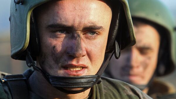 Белорусские военнослужащие. Архивное фото - Sputnik Беларусь