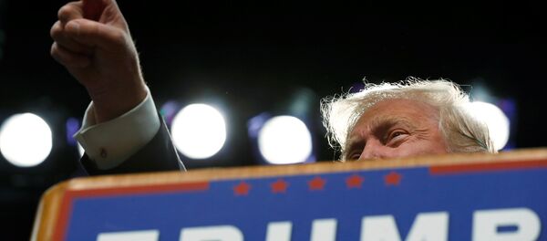 Республиканский кандидат в президенты США Дональд Трамп проводит акцию со сторонниками в Сан-Диего - Sputnik Беларусь