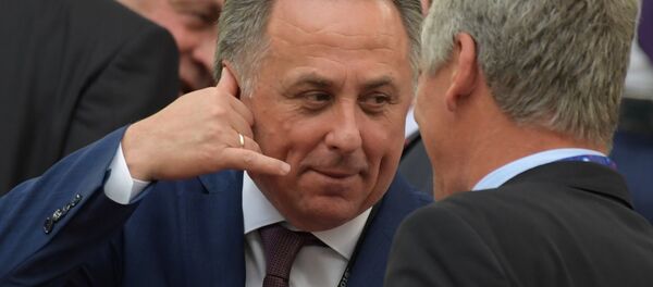 Министр спорта РФ Виталий Мутко - Sputnik Беларусь