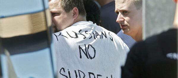 Российские болельщики по дороге в Лилль - Sputnik Беларусь