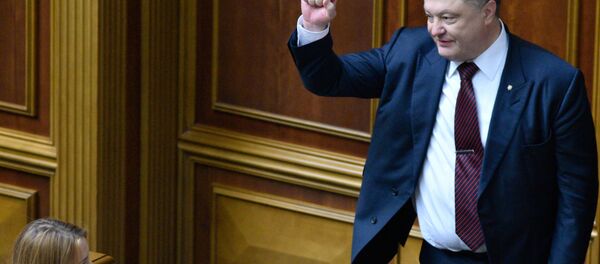 Президент Украины Петр Порошенко - Sputnik Беларусь