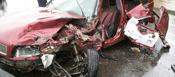 Авария в Гродно Авария в Гродно - Sputnik Беларусь