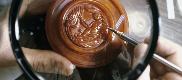 Фрагмент Янтарной комнаты - Sputnik Беларусь