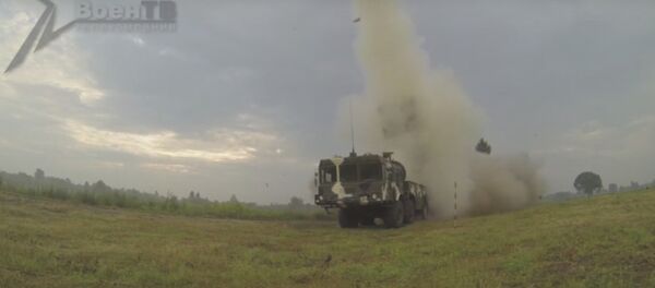 Пуски реактивной системы Полонез - Sputnik Беларусь