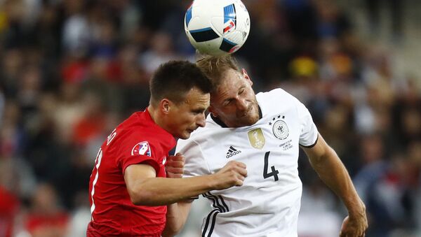 Матч Германия - Польша на чемпионате Европы по футболу - Sputnik Беларусь