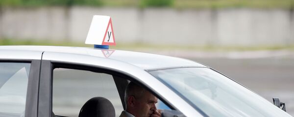 Занятие в автошколе Занятие в автошколе - Sputnik Беларусь