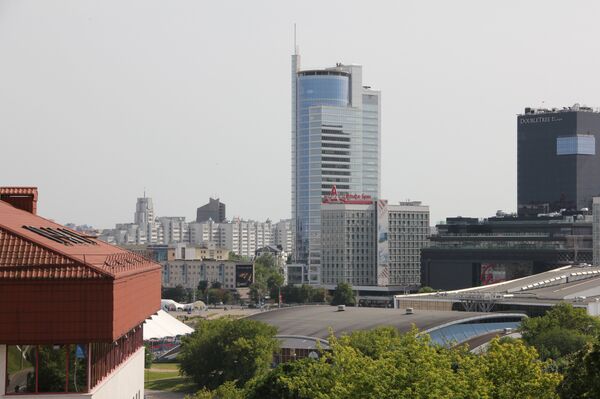 Вид на минские небоскребы - Sputnik Беларусь