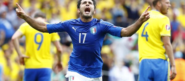 Эдер Ситадин Мартинс после победы сборной Италии - Sputnik Беларусь