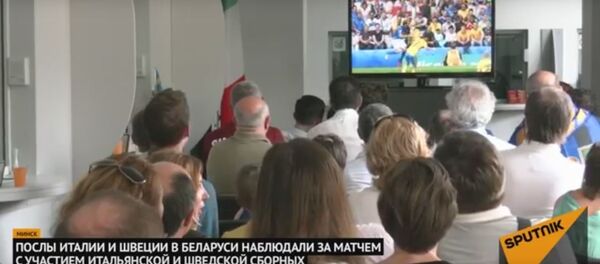 Послы следят за футболом - Sputnik Беларусь